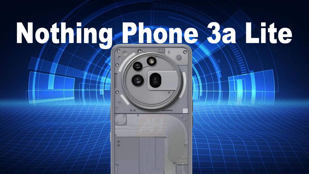 Nothing Phone 3a Lite